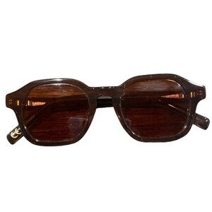 Madewell Graphton Acetate Brown Sunglasses